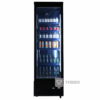 7526.0100 Combisteel zwarte displaykoelkast glazen deur