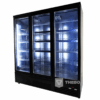 7526.0110 Combisteel driedeurs glasdeurkoelkast