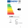 Combisteel 7526.0105 glasdeurkoelkast energielabel