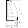 Koelvitrine Combisteel 7080.0005 - 4