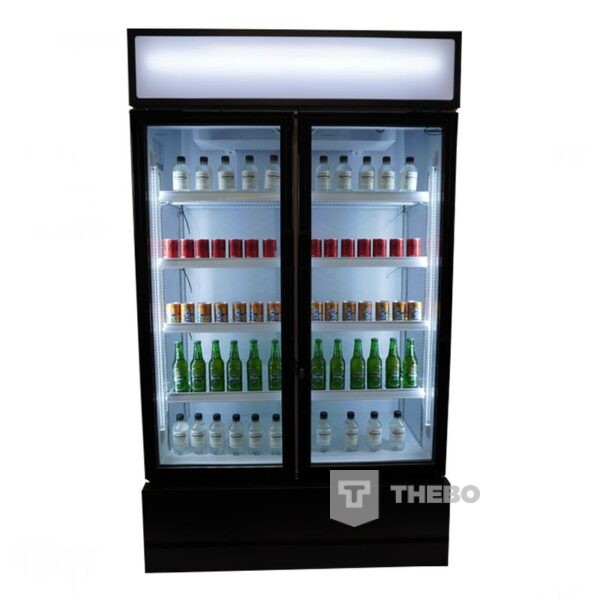 Glasdeur koelkast Combisteel 7455.2105 - 8