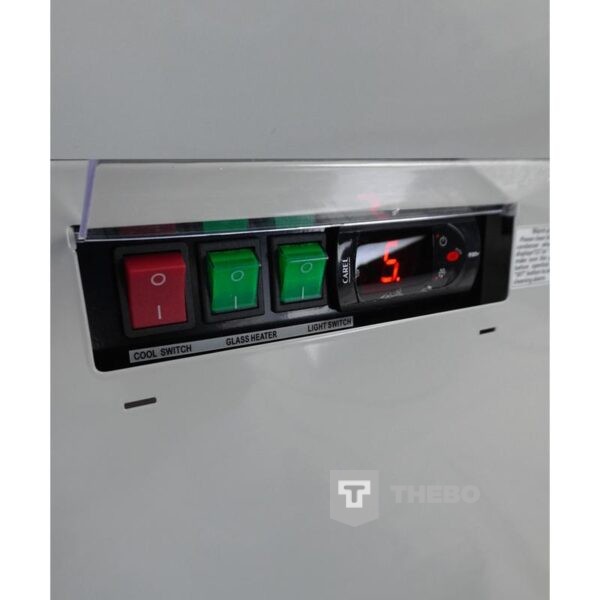 Glasdeur koelkast Combisteel 7455.2200 - 8