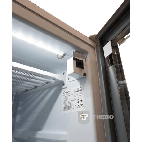 Glasdeur vrieskast Combisteel 7464.0062 - 9