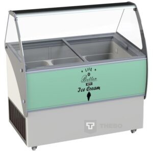 Schepijsvitrine Combisteel 7472.0105 - 0