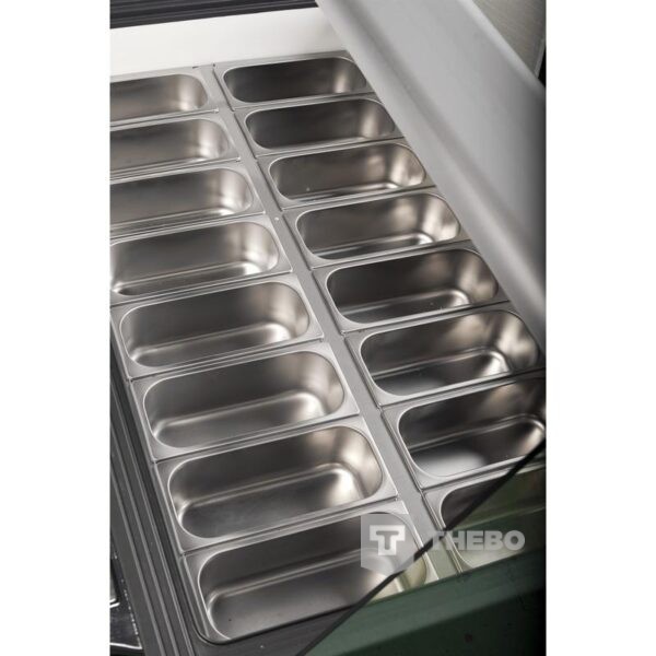 Schepijsvitrine Combisteel 7472.0115 - 3
