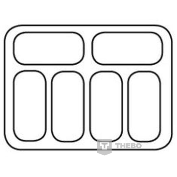 Schepijsvitrine Combisteel 7472.0125 - 3