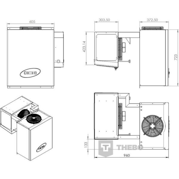 Koelmotor Combisteel 7489.0435 - 1
