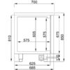 Koelwerkbank Combisteel 7489.5167 - 1