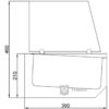 Opzetvitrine Combisteel 7489.5245 - 1