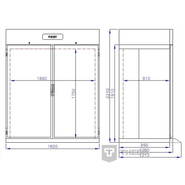 Vrieskast Combisteel 7489.5445 - 2