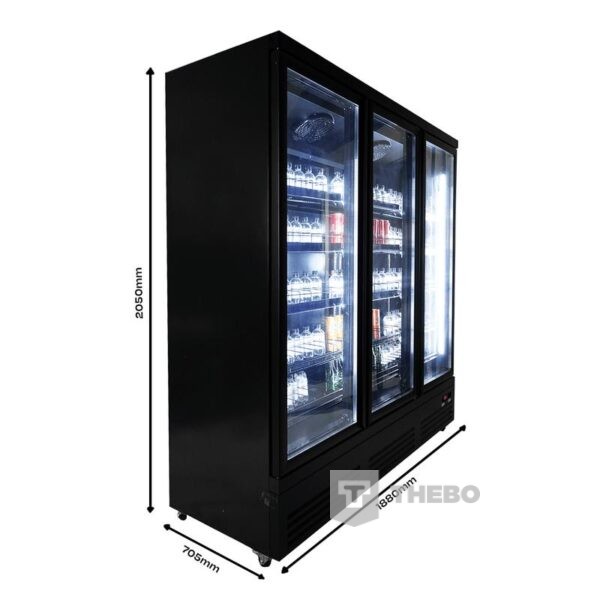 Glasdeur koelkast Combisteel 7526.0110 - 4