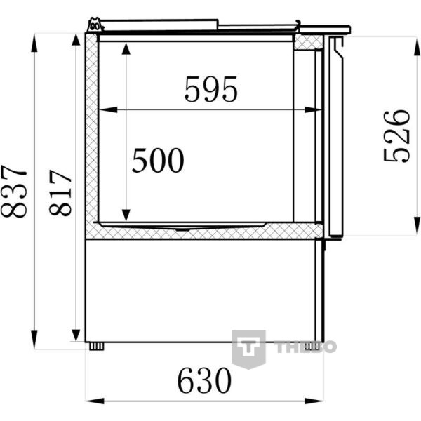 Saladette Combisteel 7950.0094 - 3