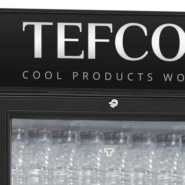 Glasdeur koelkast Tefcold SCU1375CP - 3