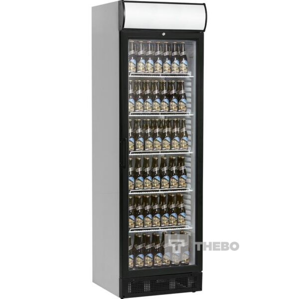 Glasdeur koelkast Tefcold SCU1375CP - 1
