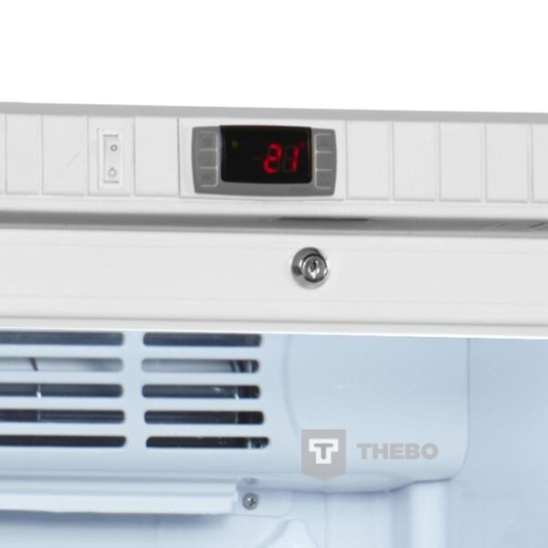 Glasdeur koelkast Tefcold MSU400 - 1