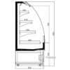Koelvitrine Combisteel 7080.0010 - 4