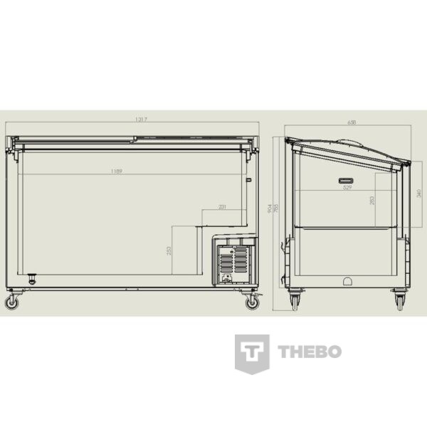 Vrieseiland Combisteel 7151.1010 - 1