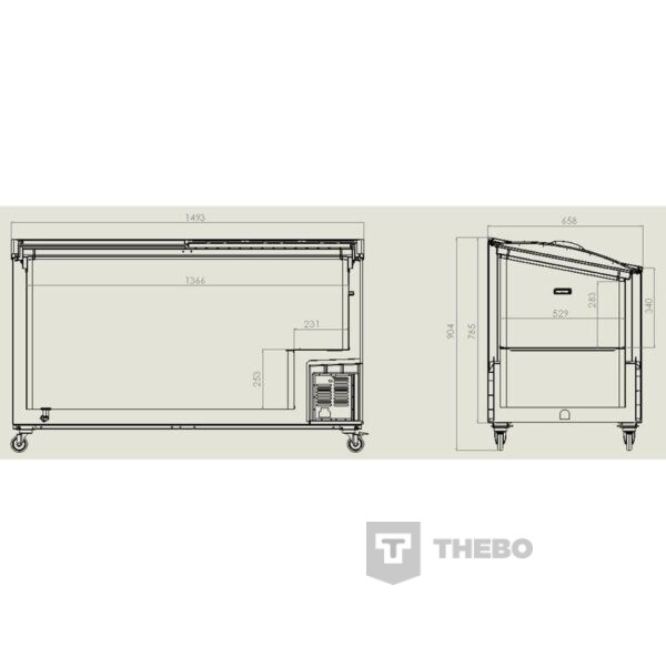 Vrieseiland Combisteel 7151.1015 - 6