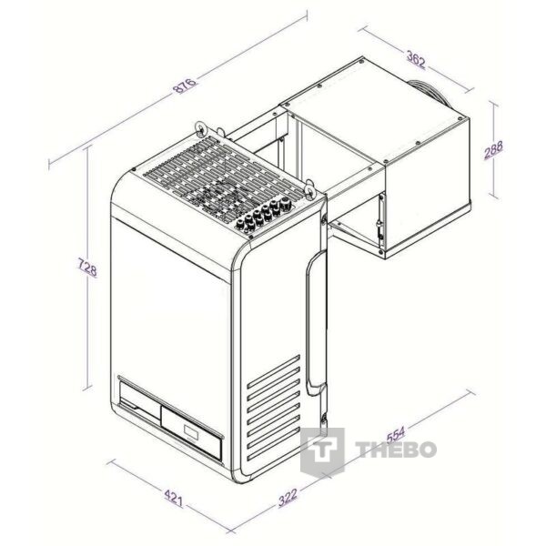 Koelmotor Combisteel 7265.0010 - 2