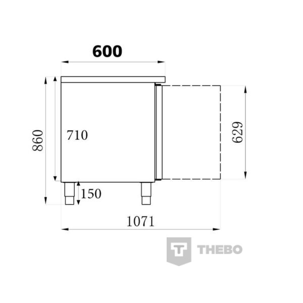 Koelwerkbank Combisteel 7450.0114 - 1