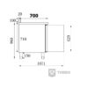 Koelwerkbank Combisteel 7450.0782 - 1