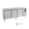 Bakkerskoelwerkbank Combisteel 7450.1220 - 0