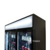 Glasdeur koelkast Combisteel 7455.2115 - 7
