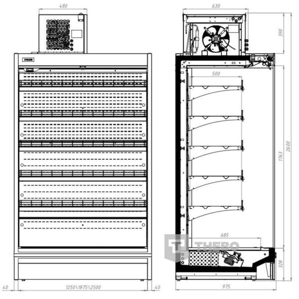 Wandkoeling Combisteel 7469.0110 - 1