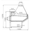 Koelvitrine Combisteel 7486.0025 - 1