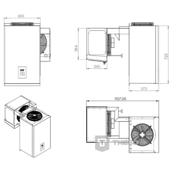 Koelmotor Combisteel 7489.0430 - 1