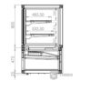 Koelvitrine Combisteel 7489.5465 - 2