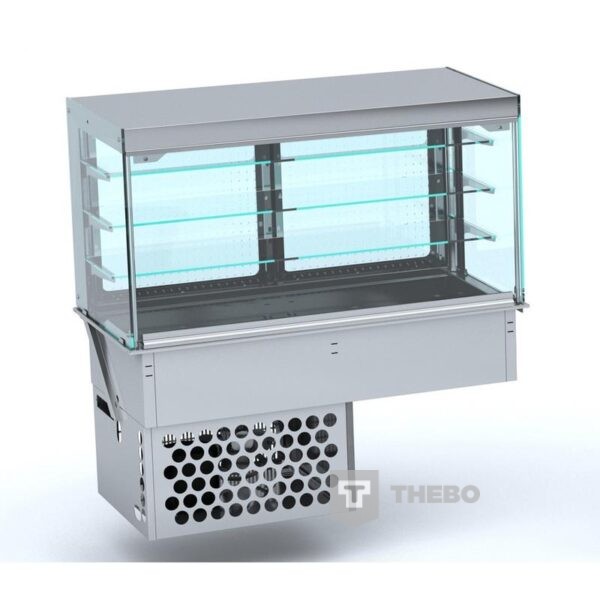 Drop-in vitrine Combisteel 7495.0125 - 0