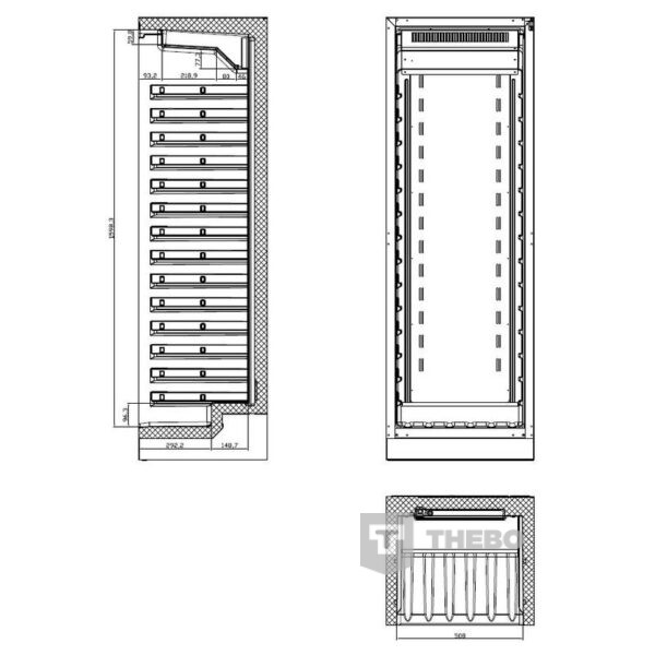 Wijnkoelkast Combisteel 7525.0040 - 2
