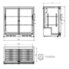 Backbar koelkast Combisteel 7527.0020 - 1