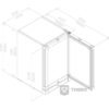 Glasdeur koelkast Liebherr BCv 1103-22 - 3