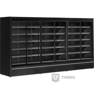 glasdeur_koelkast_tefcold_MDCA3750HB_vooraanzicht