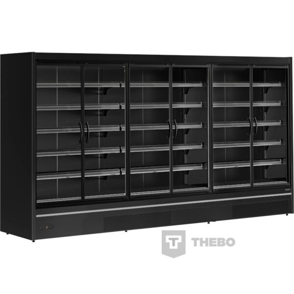 glasdeur_koelkast_tefcold_MDCA3750HB_vooraanzicht